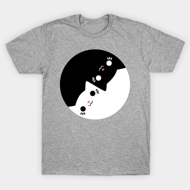 CatYingYang T-Shirt by vanbueno